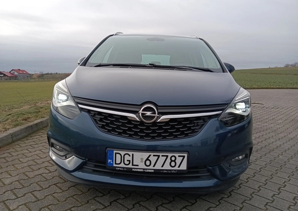 Opel Zafira cena 58000 przebieg: 110000, rok produkcji 2016 z Głogów małe 562